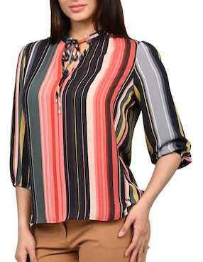 Blusa Ferrioni manga 3/4 para mujer