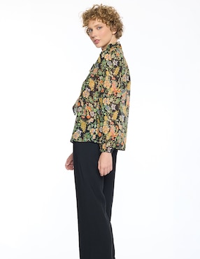 Blusa Foley's manga larga para mujer