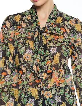 Blusa Foley's manga larga para mujer