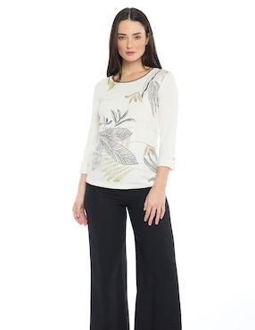 Blusa Foley's Letizia manga 3/4 para mujer