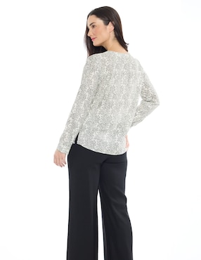 Blusa Foley's Letizia manga larga para mujer