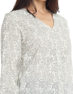 Blusa Foley's Letizia manga larga para mujer