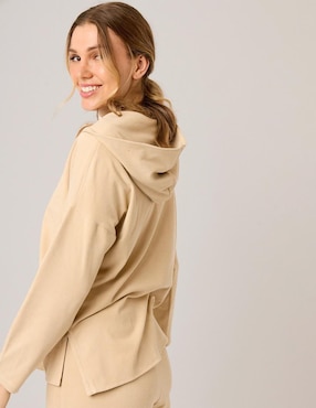 Sudadera con capucha Linea Pura para mujer
