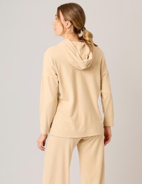 Sudadera con capucha Linea Pura para mujer