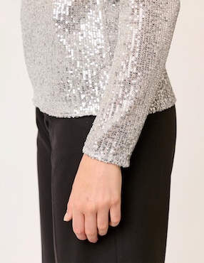 Blusa Linea Pura Saint Germain manga larga para mujer