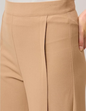Pantalón de vestir Linea Pura straight para mujer