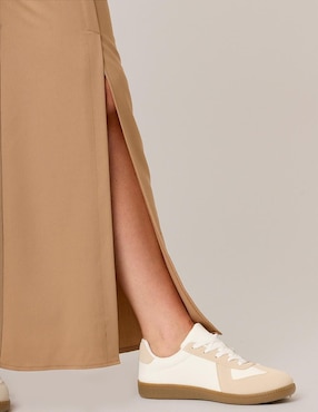 Pantalón de vestir Linea Pura straight para mujer