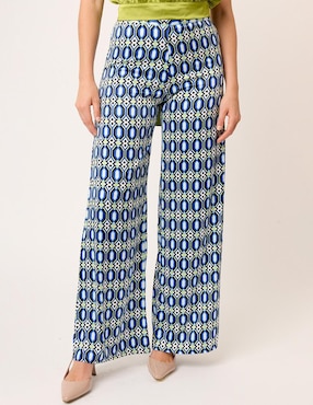 Pantalón de vestir Linea Pura straight para mujer