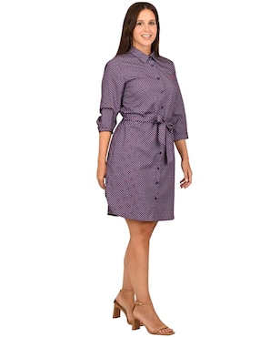 Vestido a la rodilla casual Ferrioni para mujer