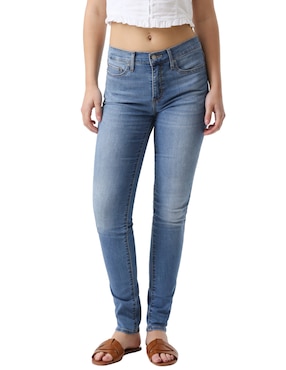 Jeans skinny cintura Levi's para mujer