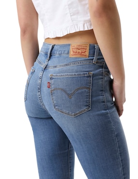 Jeans skinny cintura Levi's para mujer