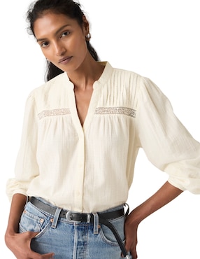 Blusa Levi's manga larga para mujer