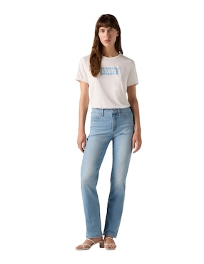 Jeans straight Levi's 314 shaping para mujer