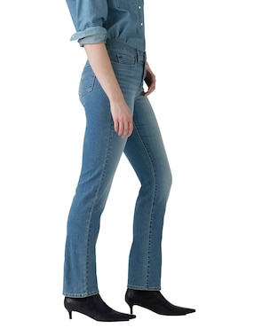 Jeans straight cintura Levi's 314 para mujer