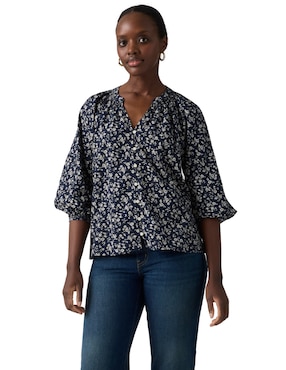 Blusa Levi's manga larga para mujer