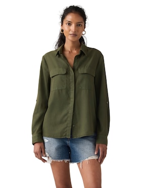 Blusa Levi's manga larga para mujer