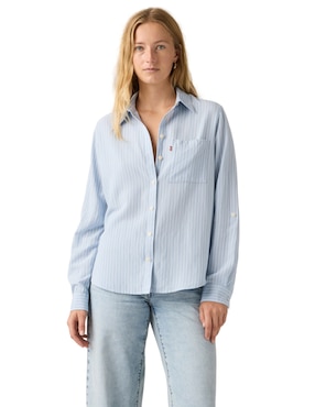Blusa Levi's manga larga para mujer