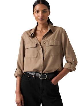 Blusa Levi's manga larga para mujer