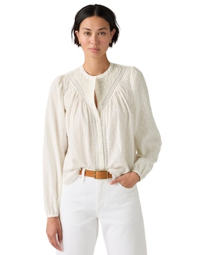 Blusa Levi's manga larga para mujer