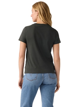 Playera manga corta Levi's cuello redondo para mujer