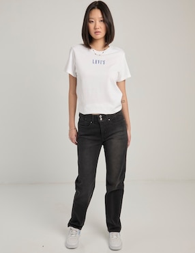 Playera manga corta Levi's cuello redondo para mujer