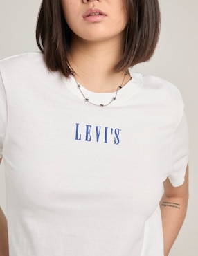 Playera manga corta Levi's cuello redondo para mujer