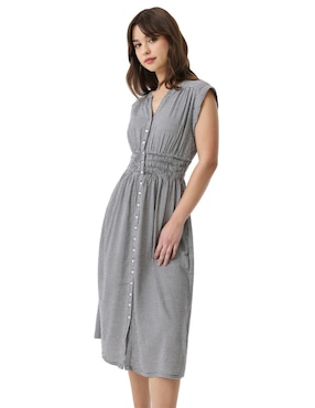 Vestido midi casual Levi's para mujer