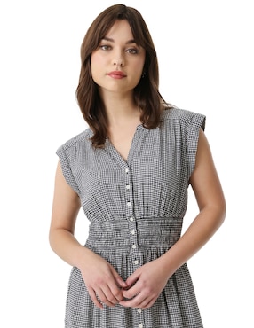 Vestido midi casual Levi's para mujer