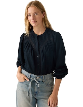 Blusa Levi's manga larga para mujer