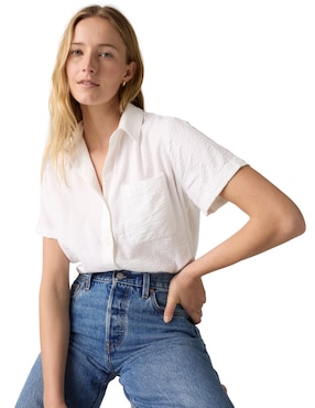 Blusa Levi's manga corta para mujer