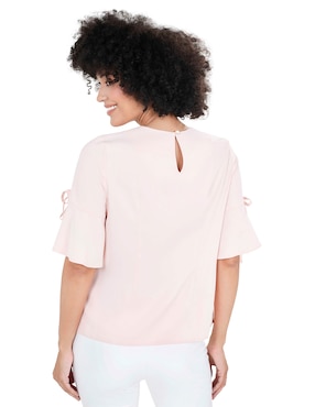 Blusa Atelier Petite manga corta para mujer