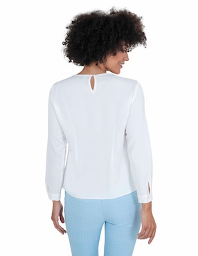 Blusa Atelier Petite manga larga para mujer