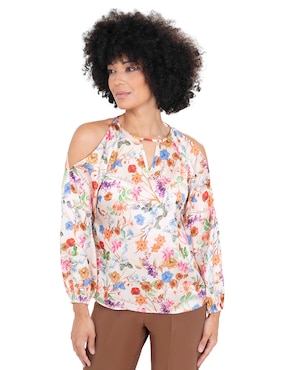 Blusa Atelier Petite manga larga para mujer