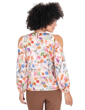 Blusa Atelier Petite manga larga para mujer