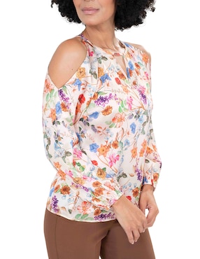 Blusa Atelier Petite manga larga para mujer