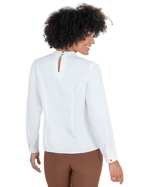 Blusa Atelier Petite manga larga para mujer