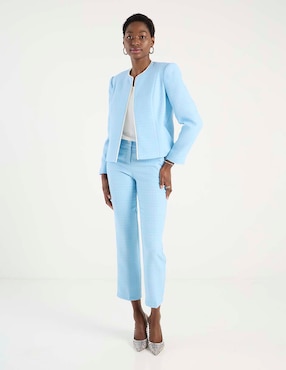 Pantalón capri Atelier Petite regular para mujer