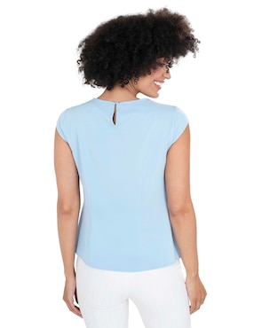 Blusa Atelier Petite manga corta para mujer