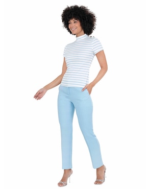 Blusa Atelier Petite manga corta para mujer
