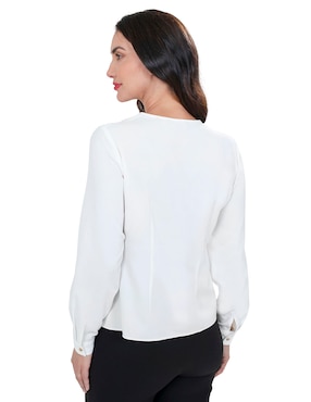 Blusa Atelier Petite manga larga para mujer