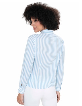 Blusa camisera Atelier Petite manga larga para mujer