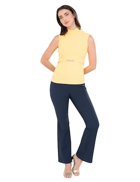 Blusa Atelier Petite sin manga para mujer
