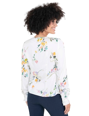 Blusa Atelier Petite manga larga para mujer