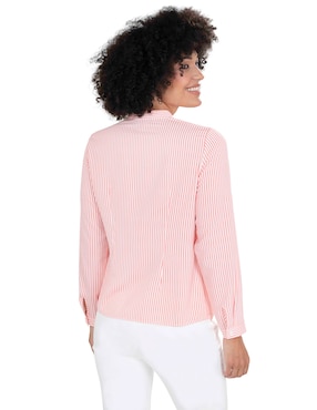 Blusa camisera Atelier Petite manga larga para mujer