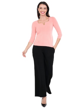 Blusa Atelier Petite manga 3/4 para mujer