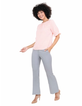 Blusa Atelier Petite manga corta para mujer