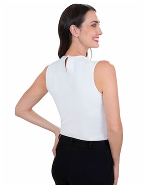 Blusa Atelier Petite sin manga para mujer