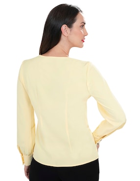 Blusa Atelier Petite manga larga para mujer