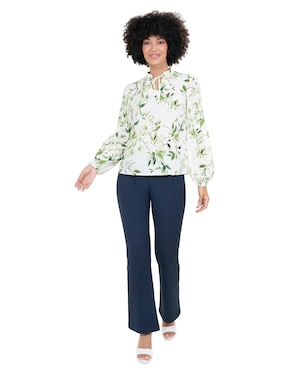 Blusa Atelier Petite manga larga para mujer