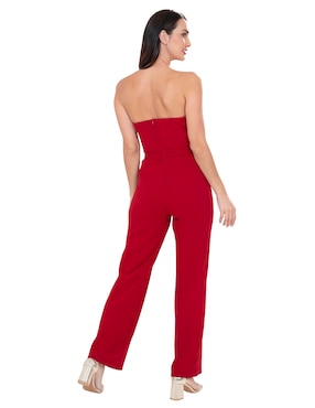 Jumpsuit Atelier Petite estampado liso casual para mujer